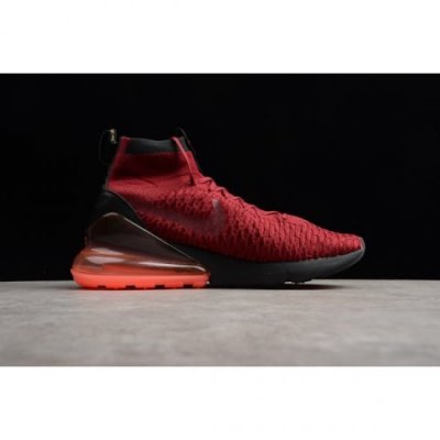 Nike Air Footsacpe Magsta Flyknit 270 Team Kırmızı Basketbol Ayakkabısı Türkiye - MXZAH3SR